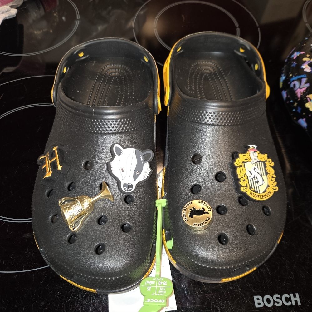 Hufflepuff Crocs